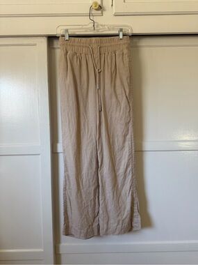 Quince 100% European Linen Wide Leg Pants